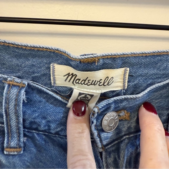 MADEWELL the Harlow jean shorts - Picture 3 of 10